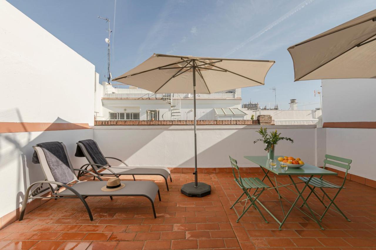 Aurora Terrace Apartments Sevilla Kültér fotó